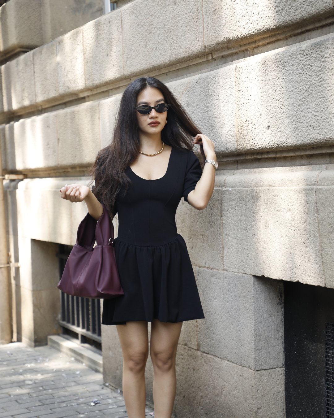 The Dumpling - Burgundy