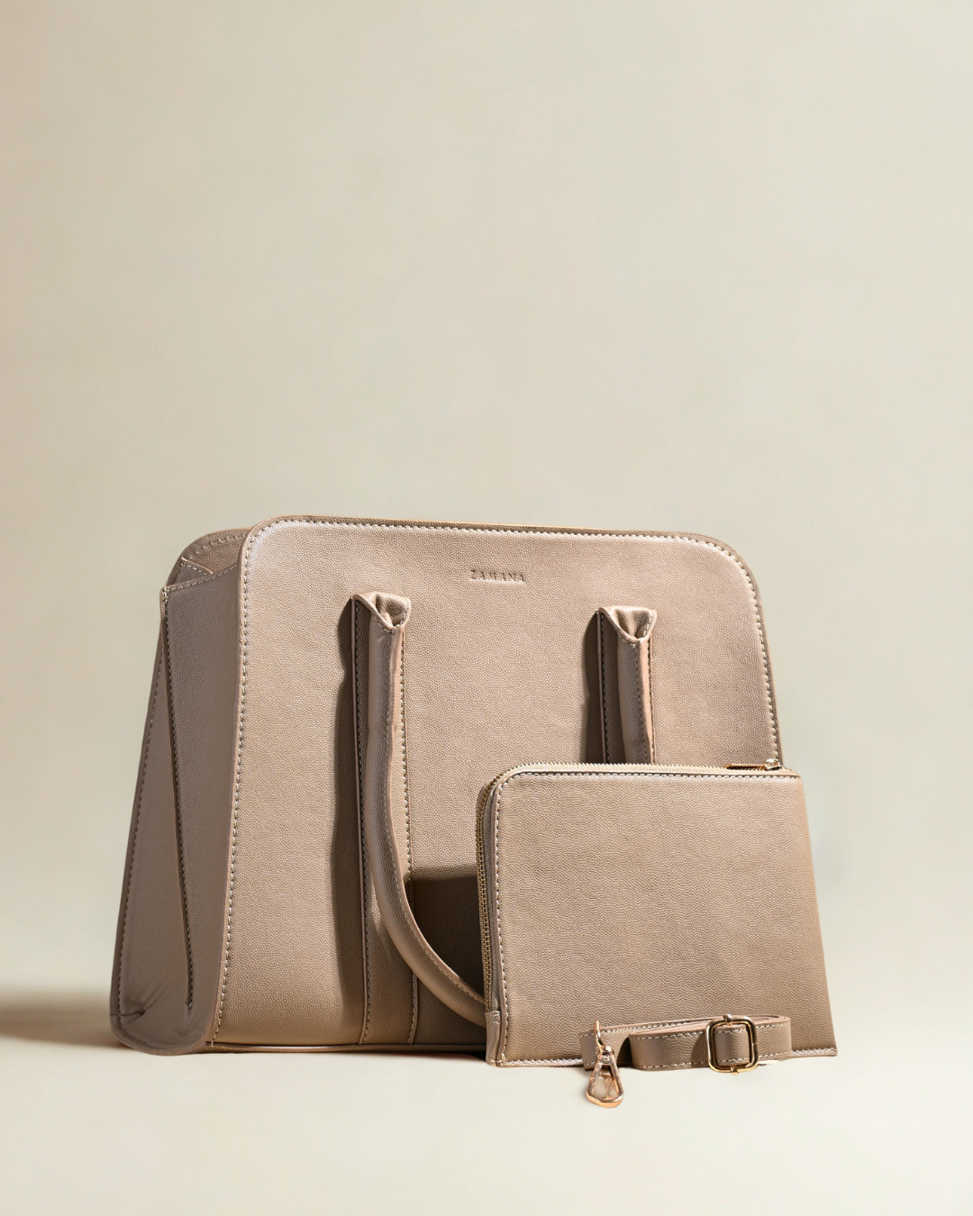The Mimi Tote - Beige