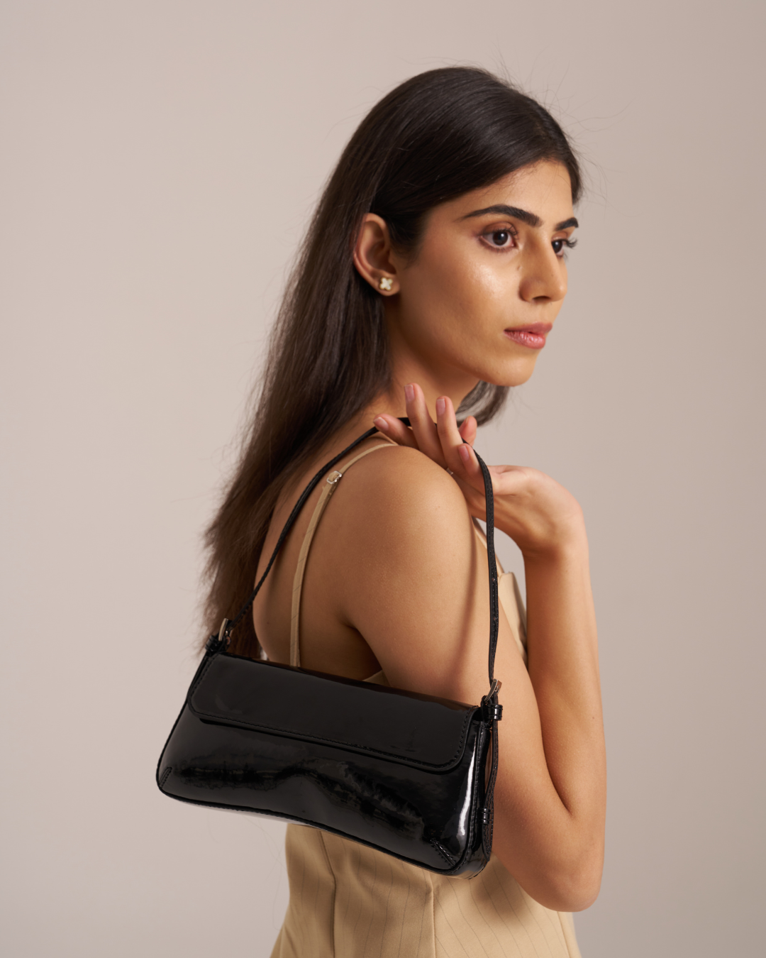 Cherry Black Color Bag