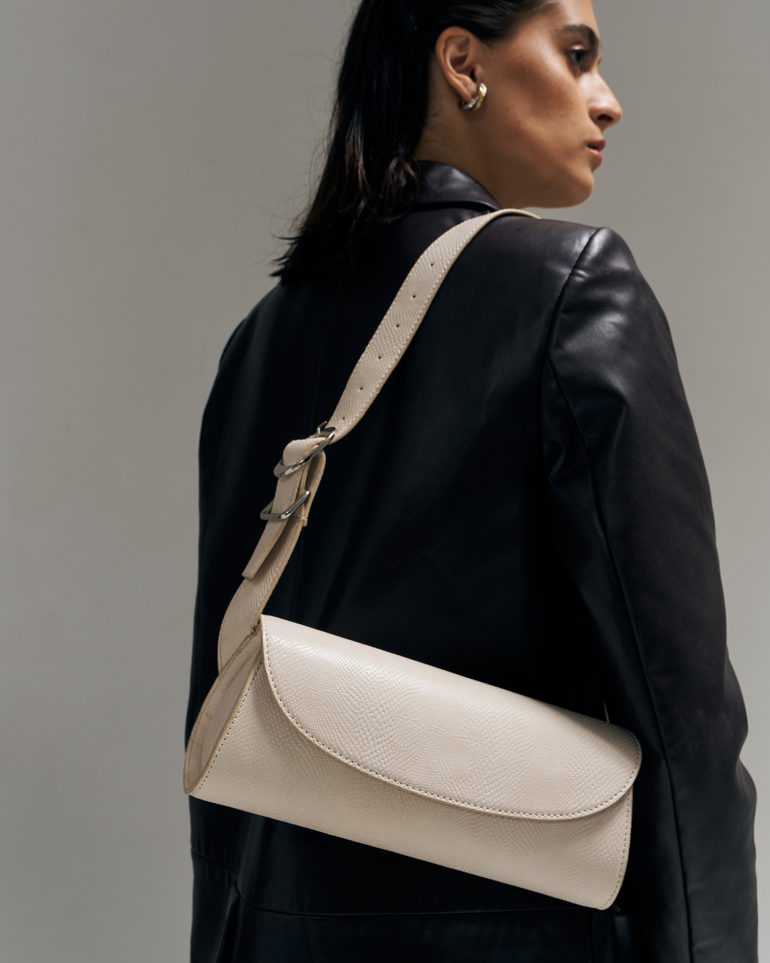 Cinnamon Shoulder Bag Cream