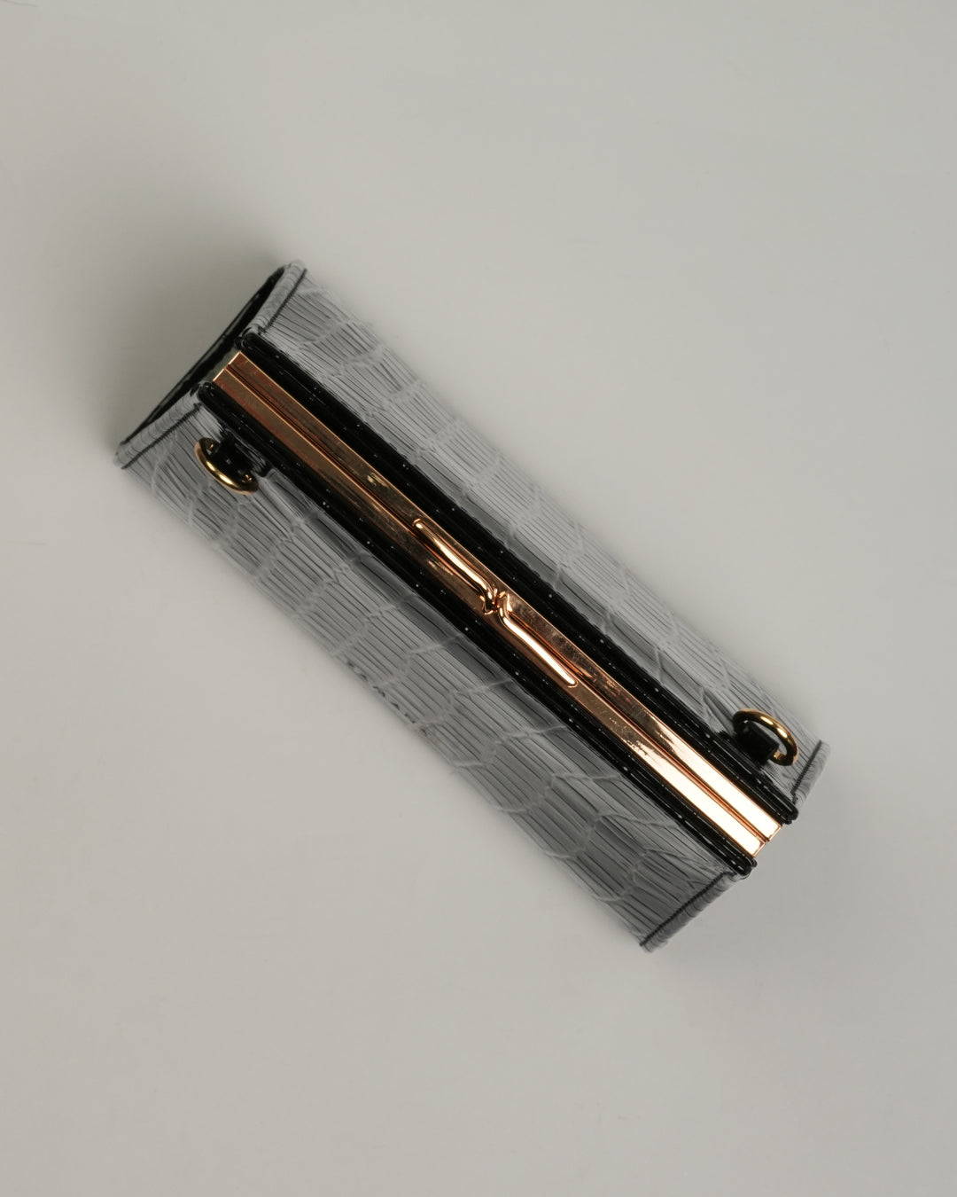 Clutch Black Crocodile Color Bag