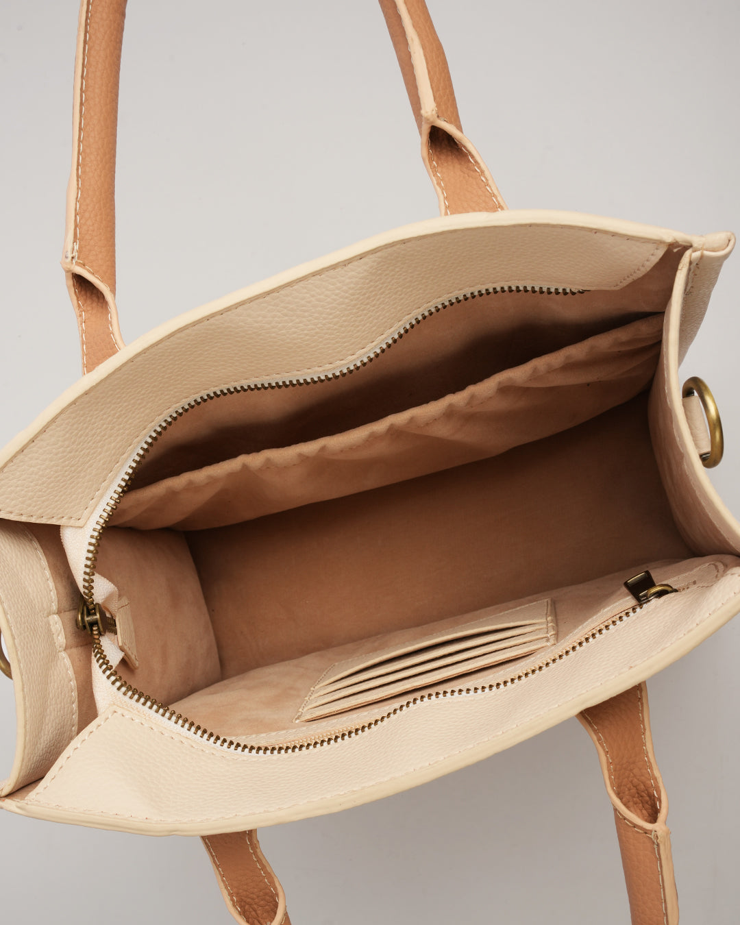 Daily Mini Tote Cream Color Zamana Bags