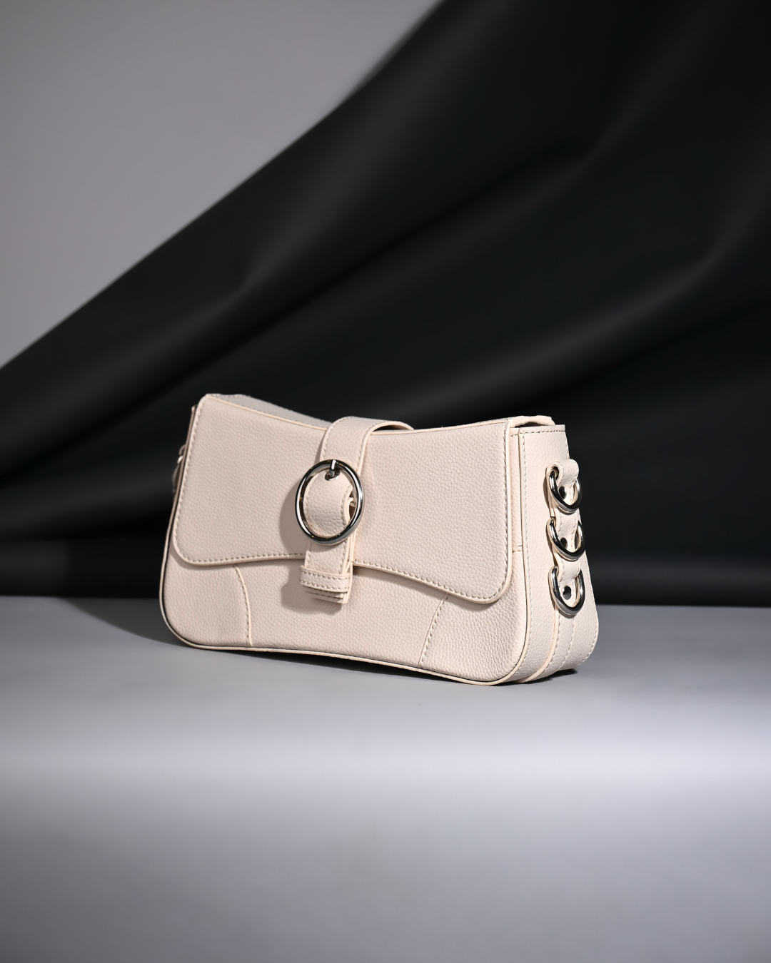 Kesha Cream Shoulder Bag