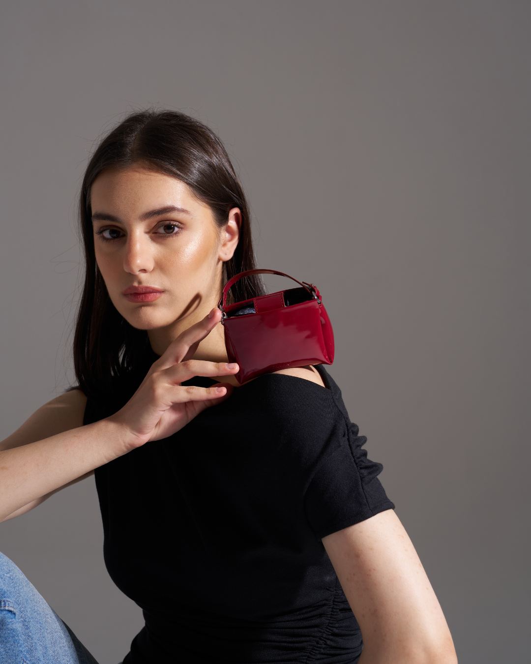 Mini Cherry Color Bag