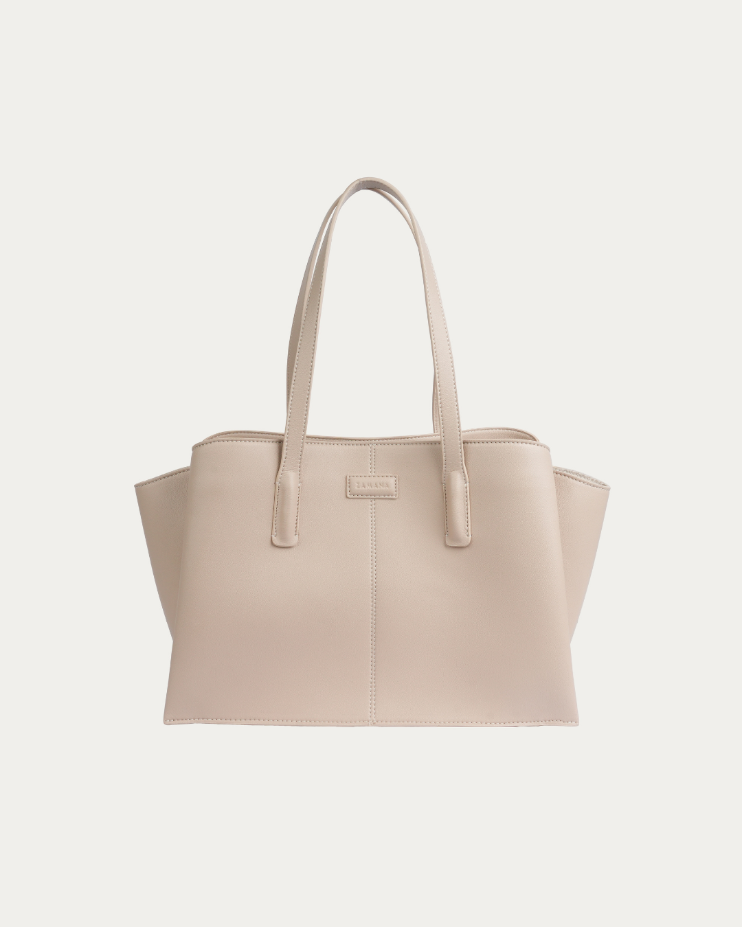 She Means Business Cream Bag