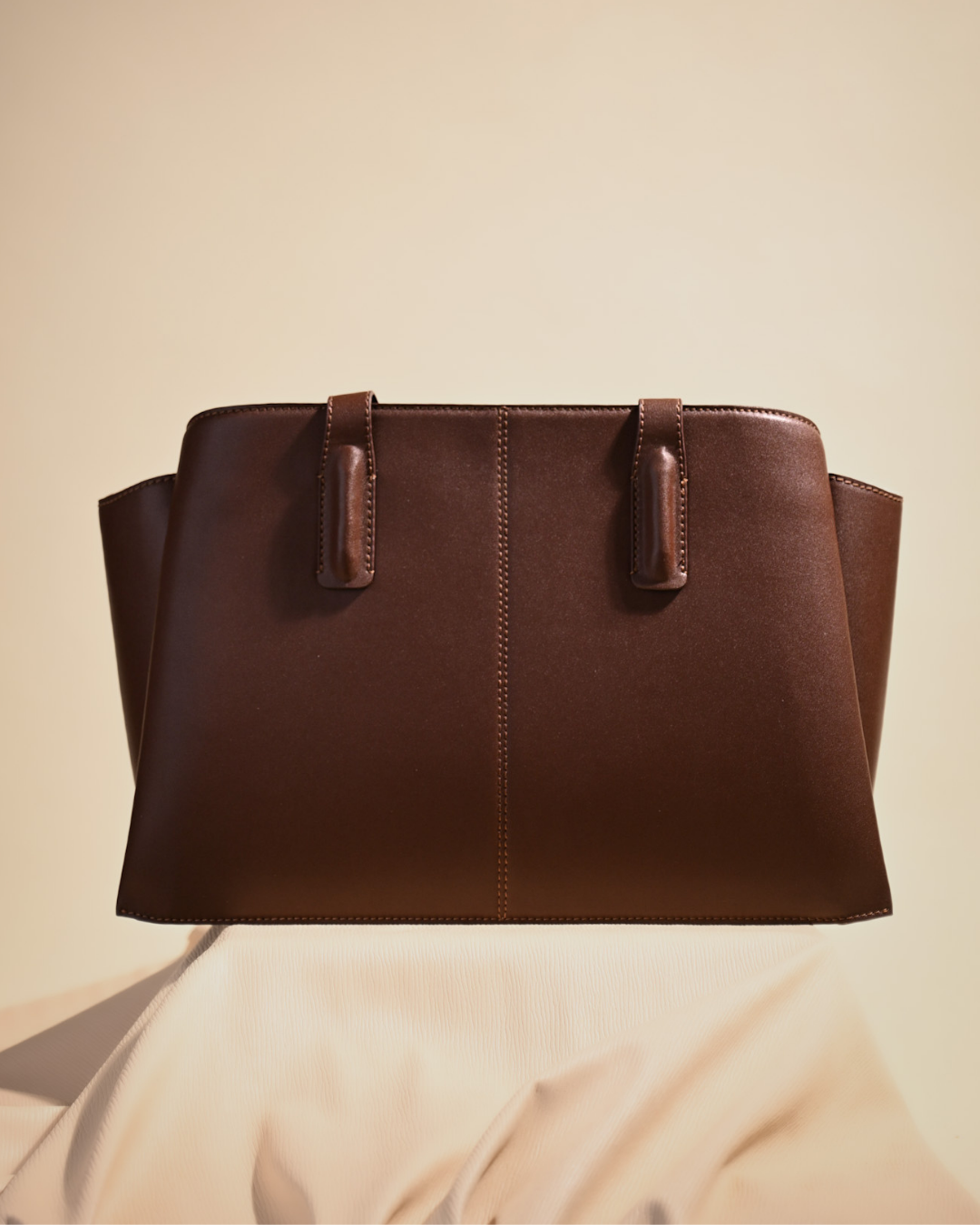 She Means Business Dark Brown Premium Tote Bag