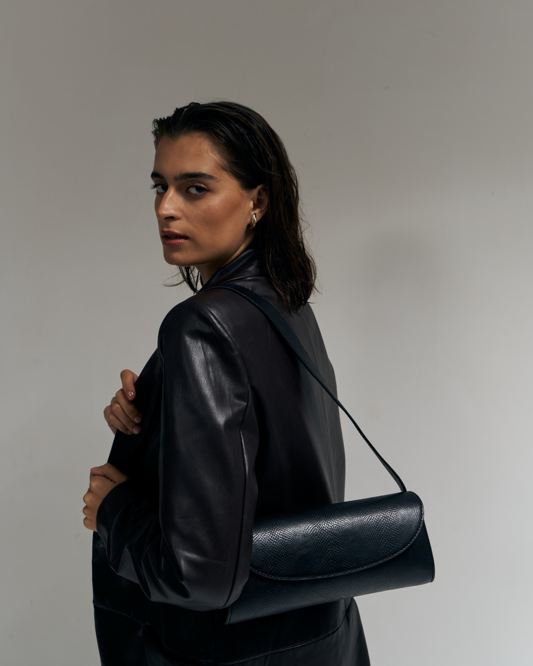 Shoulder Bag Cinnamon Black