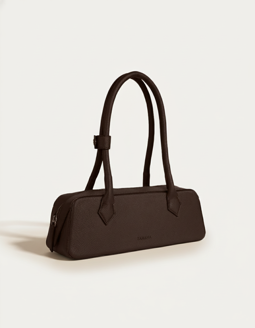 The Baguette Dark Brown Color Bag