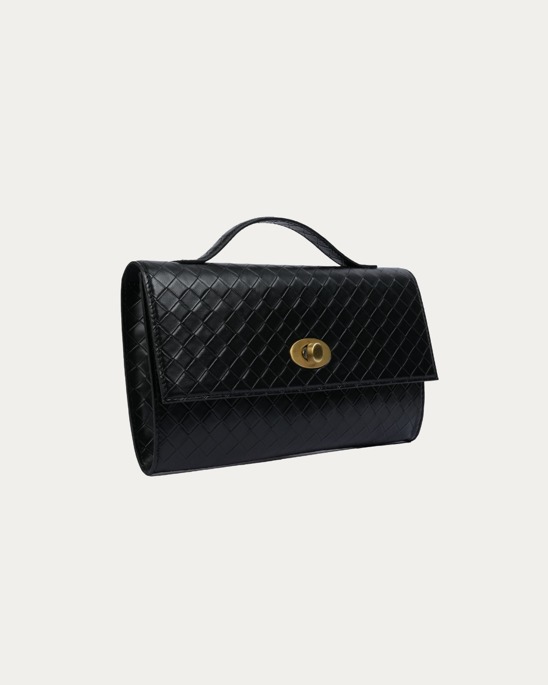 The Criss Black Color Clutch Bag