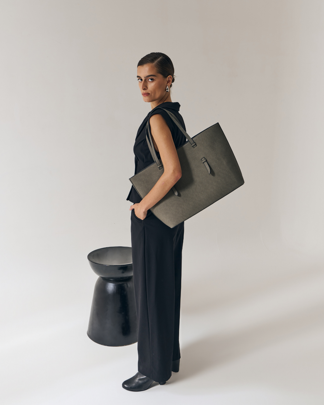 The Dump Grey Color All Tote