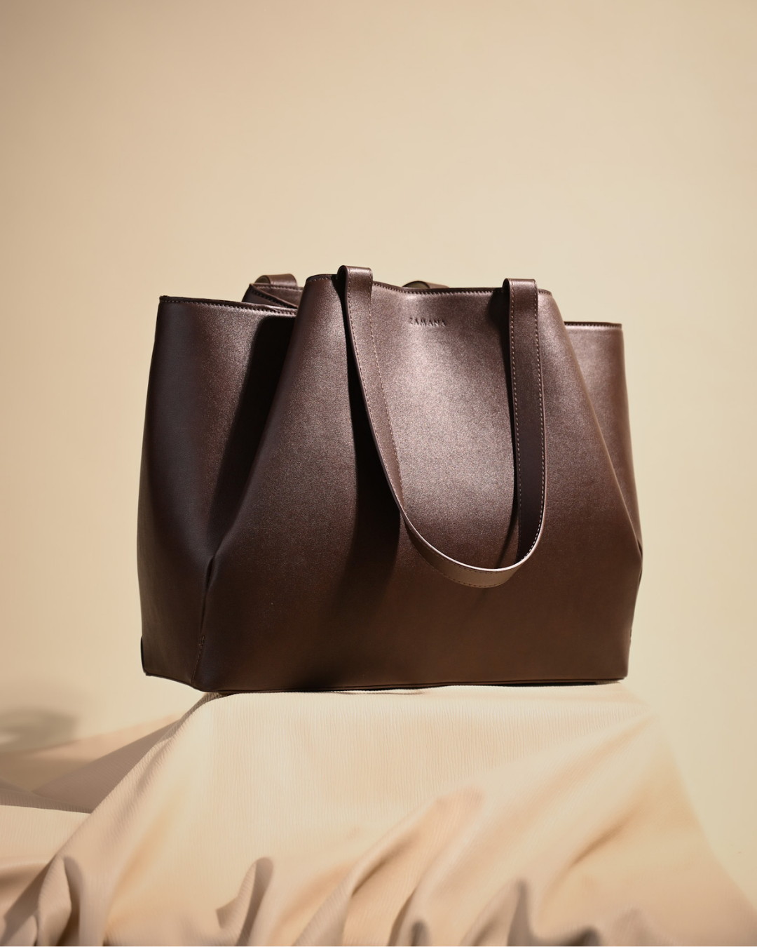 The Mashka Coffee Bean Color Bag