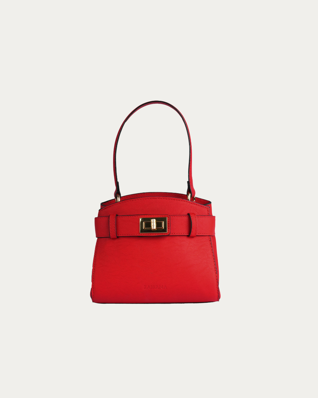 The Monroe Candy Red Color Bag