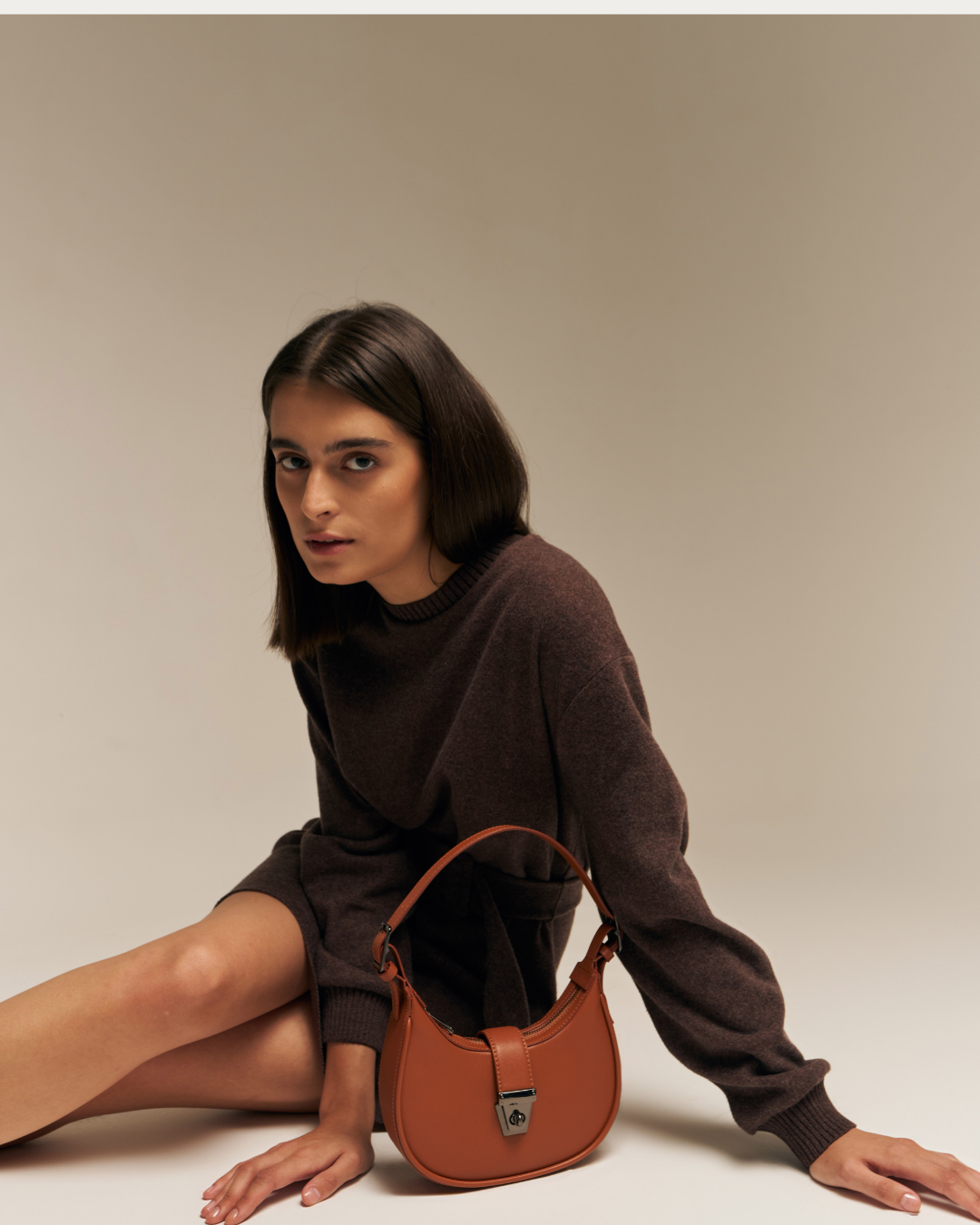 The Moon Tan Color Zamana Bag