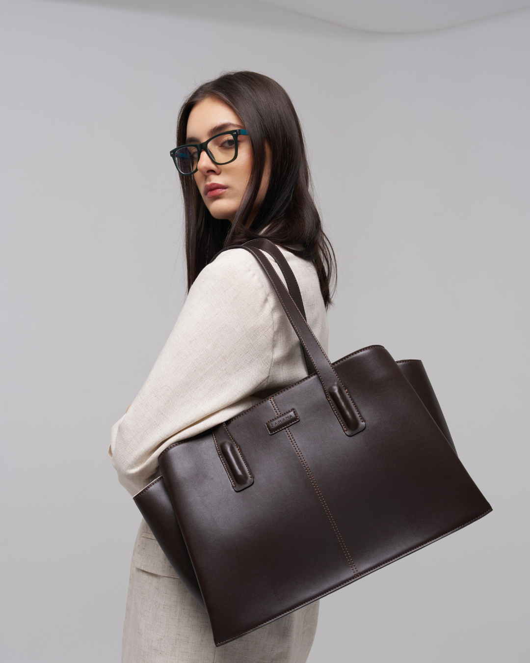 Zamana Bag She Means Business Dark Brown