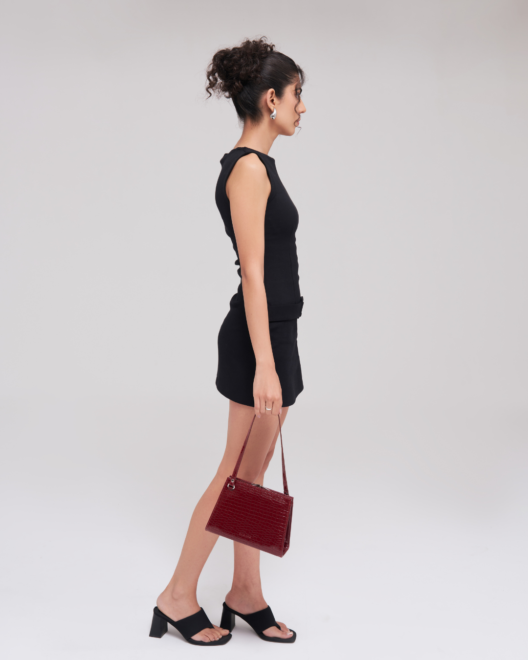 The Clutch - Red croc