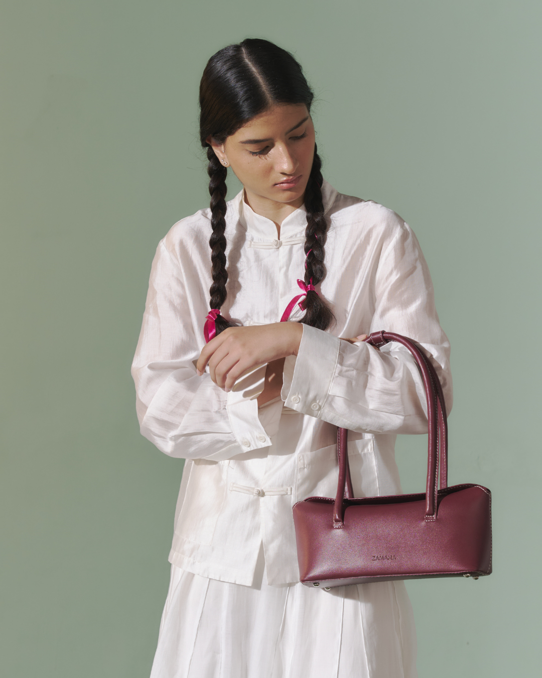 Polly- Burgundy