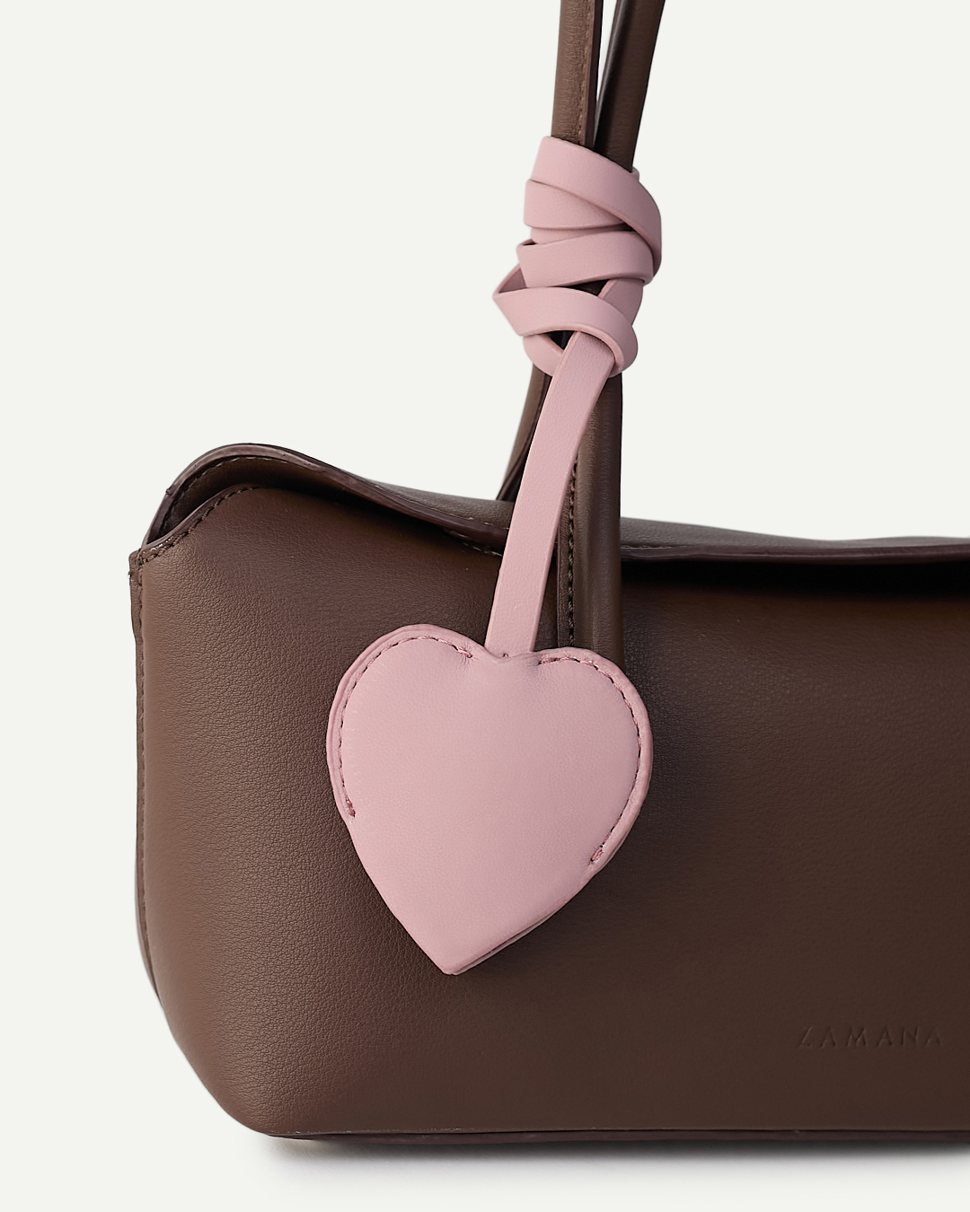 Heart Charm - Pink