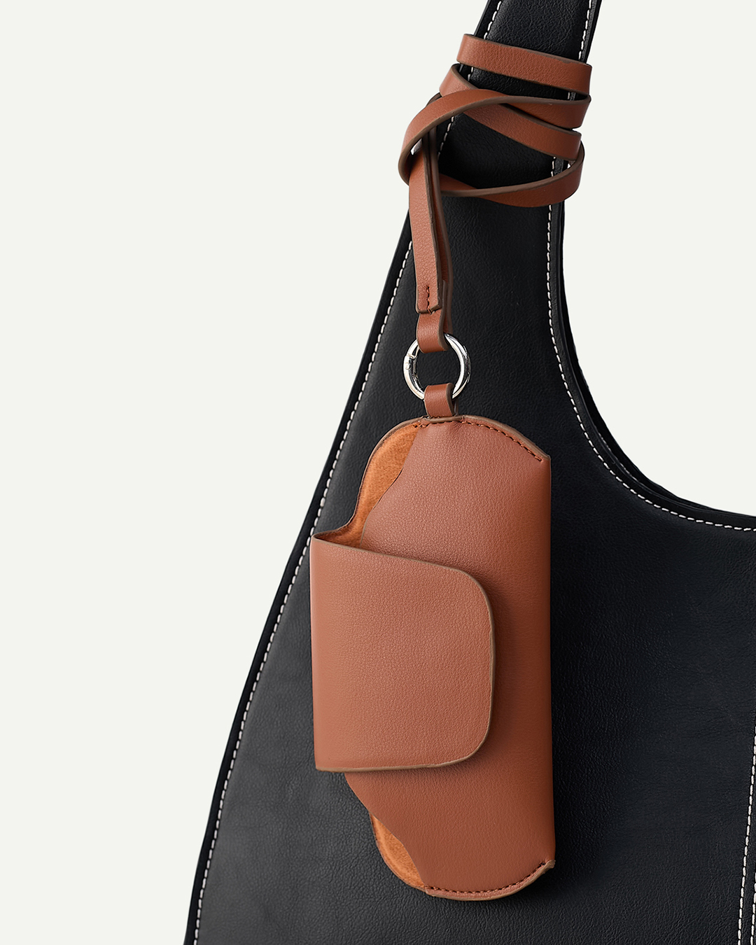 Sunglass Holder - Tan