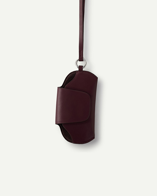 Sunglasses Holder- Burgundy
