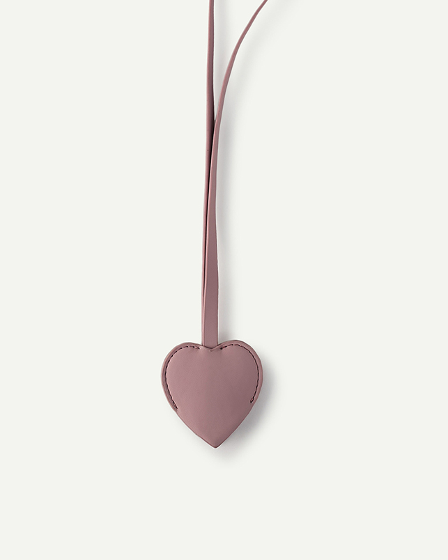Heart Charm - Pink