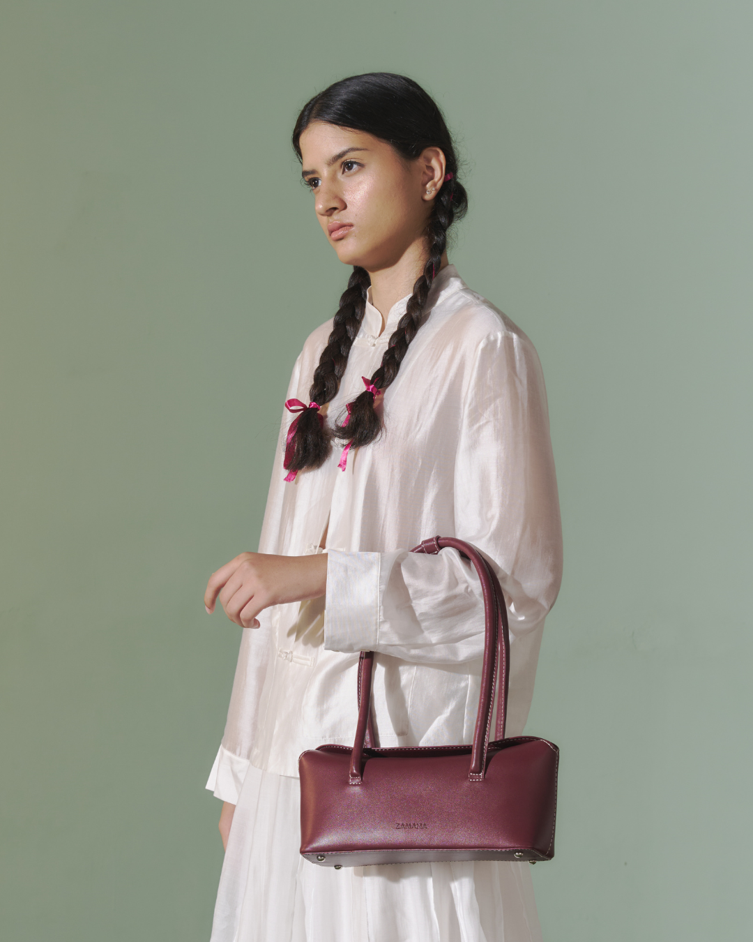 Polly- Burgundy