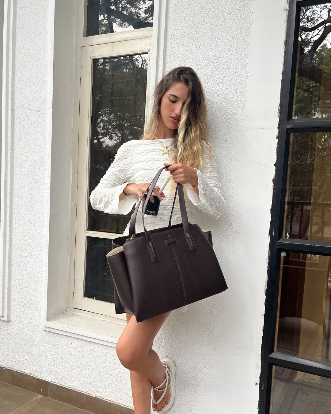 She Means Business - Dark Brown