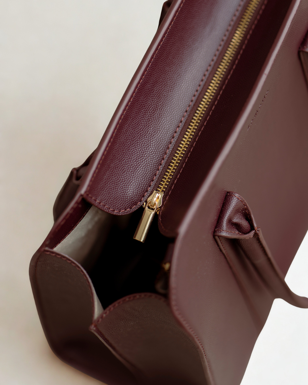 The Mimi Tote - Burgundy