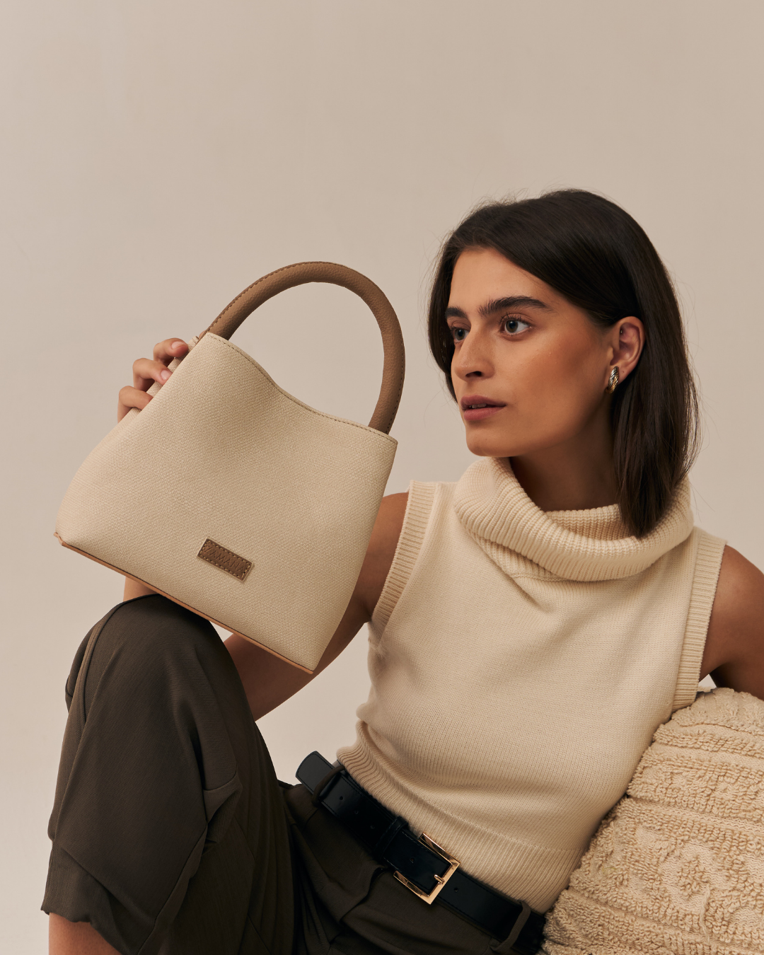 Noore Top Handle Bag