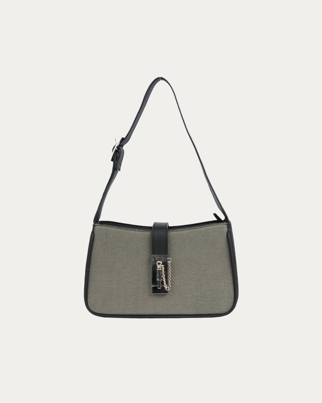 Rebel Grey Black Color Shoulder Bag