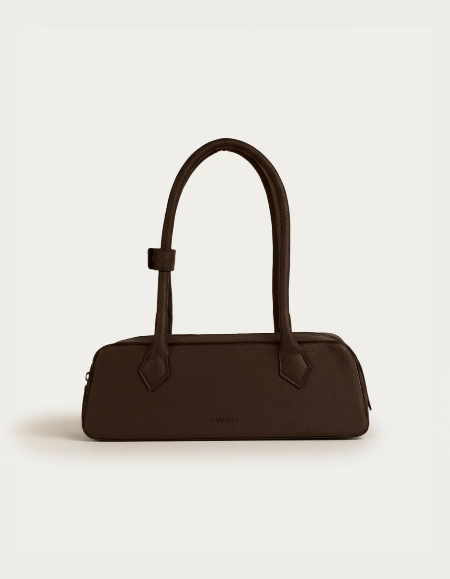 The Baguette Dark Brown Color Shoulder Bag