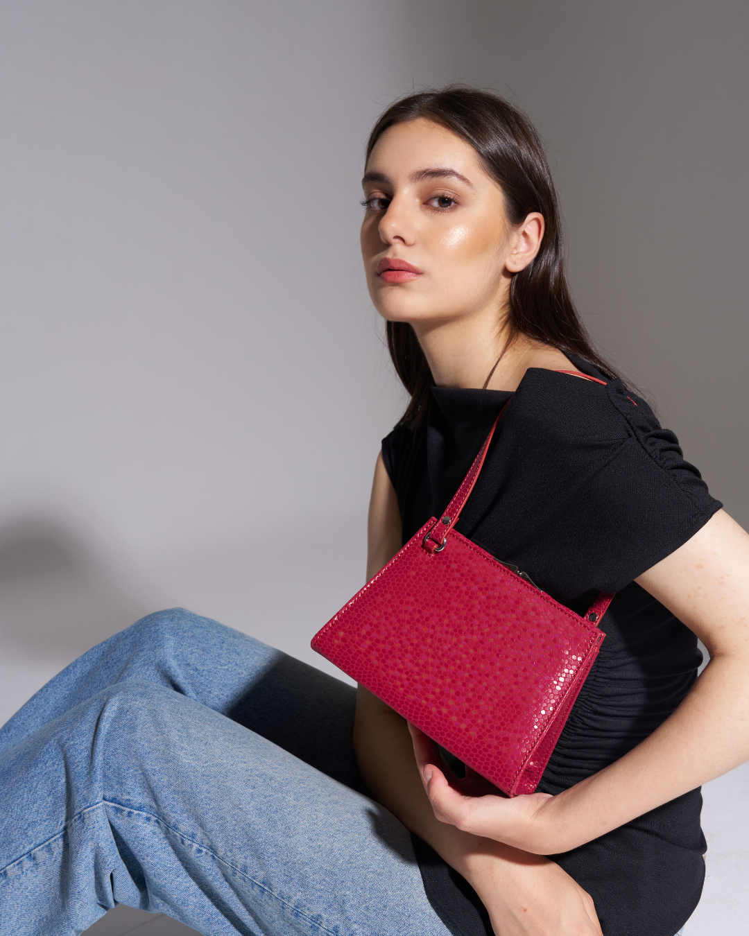 The Clutch Bag Pink Color
