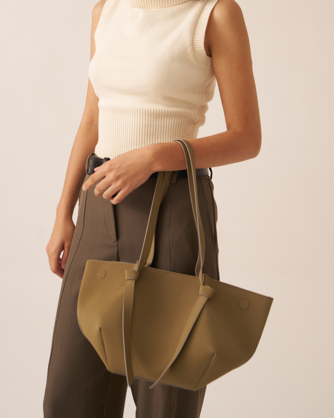 The Gyoza Olive Color Tote Bag