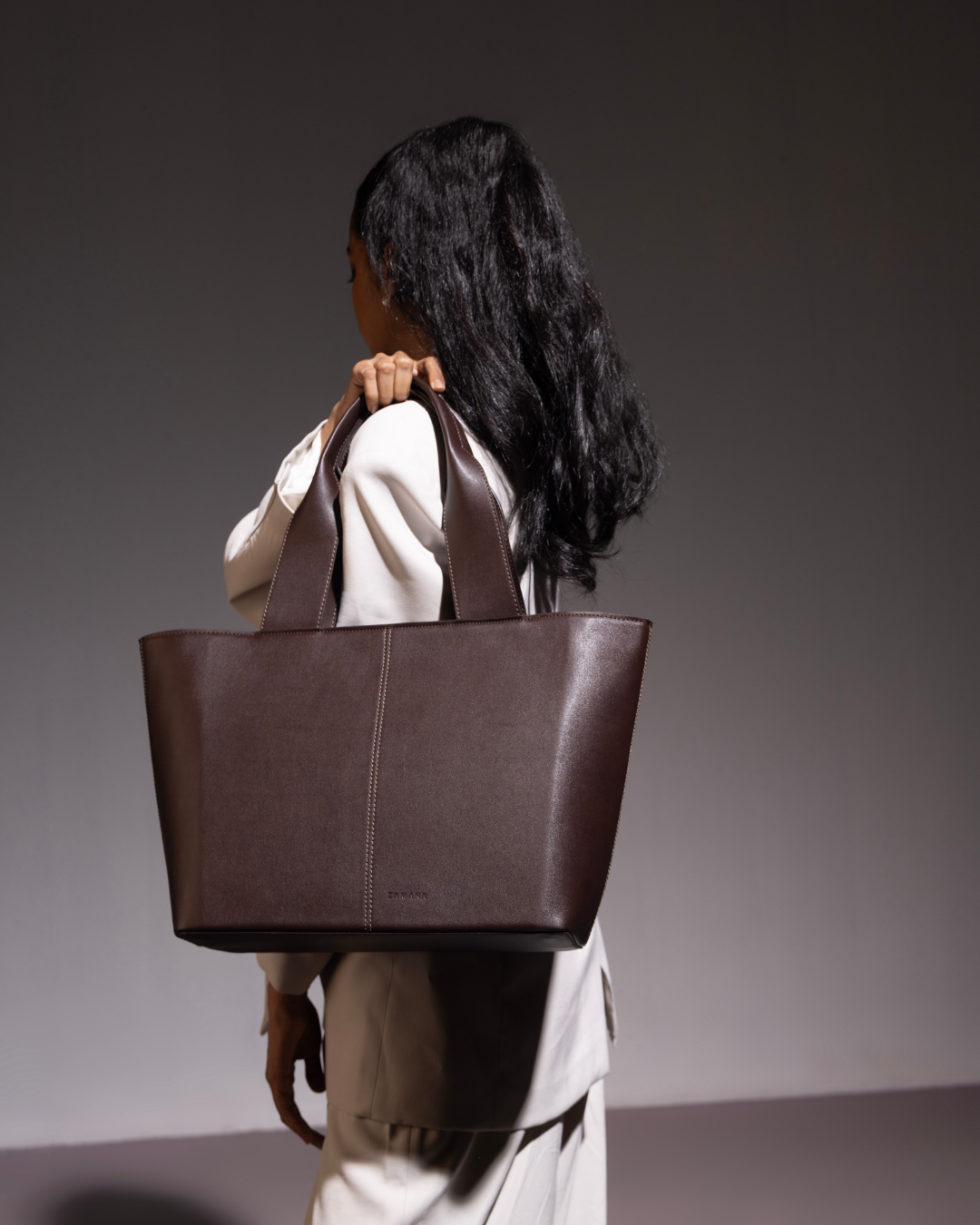The Isley Coffee Bean Top Handle Bag