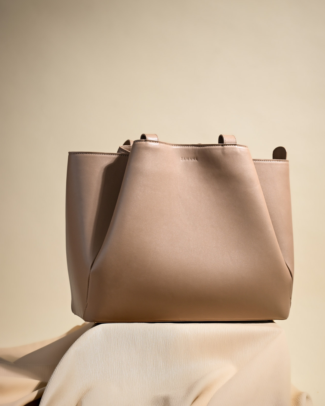 The Mashka Biscuit Color Bag