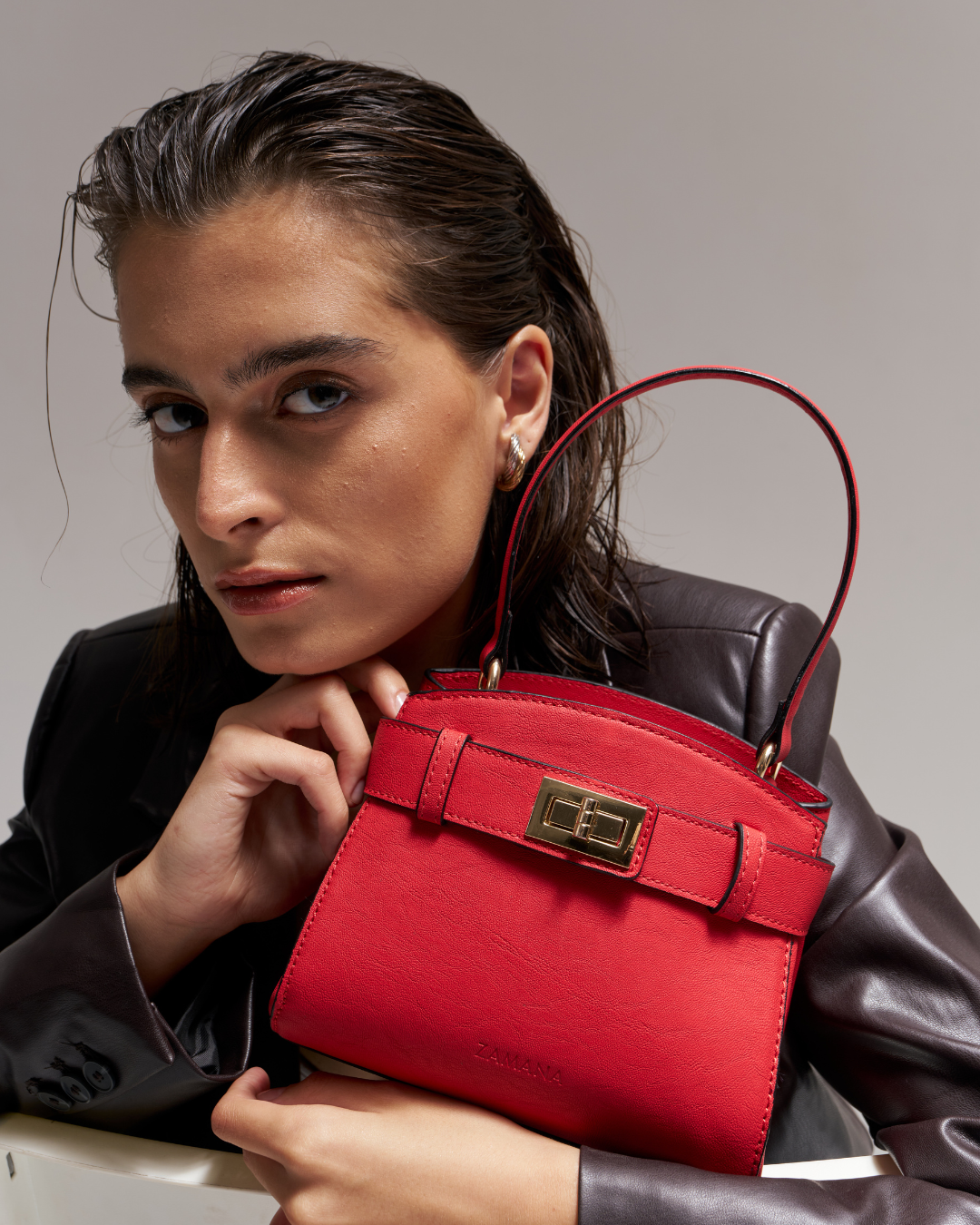 The Monroe Top Handle Bag