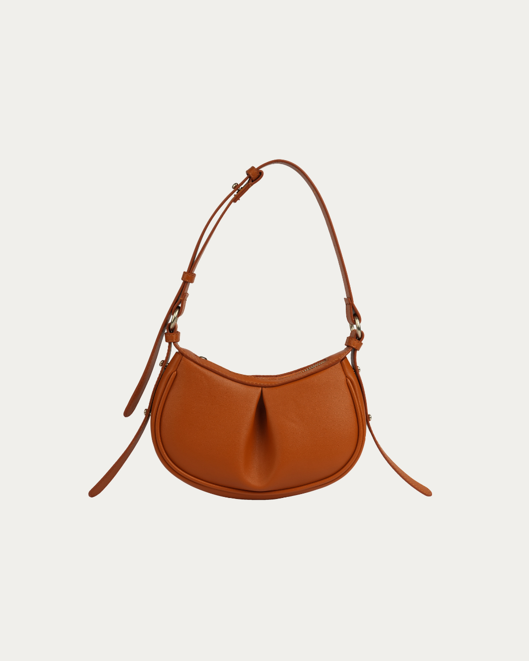 The Pleated Moon Tan Color